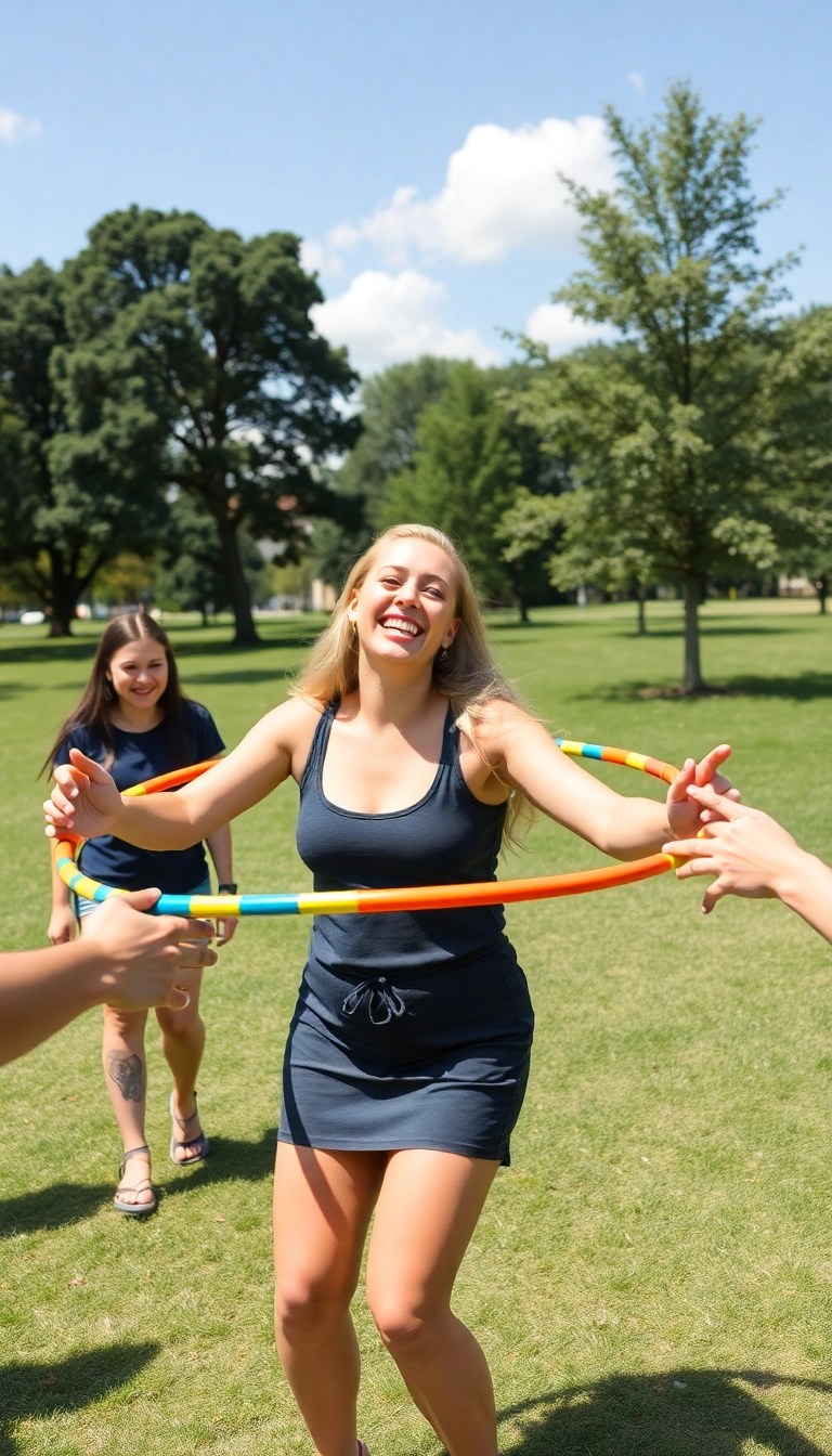 17 Fun Cardio Workouts That'll Make You Forget You're Exercising (Try #9 First!) - 9. Hula Hooping Fun